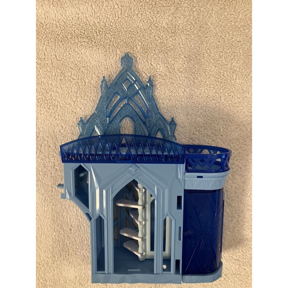 Frozen Disney's 2 Elsa's Fold and Go Ice Palace Castle Playset Birthday Gift - Picture 1 of 7